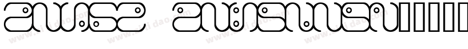 Harsh language字体转换